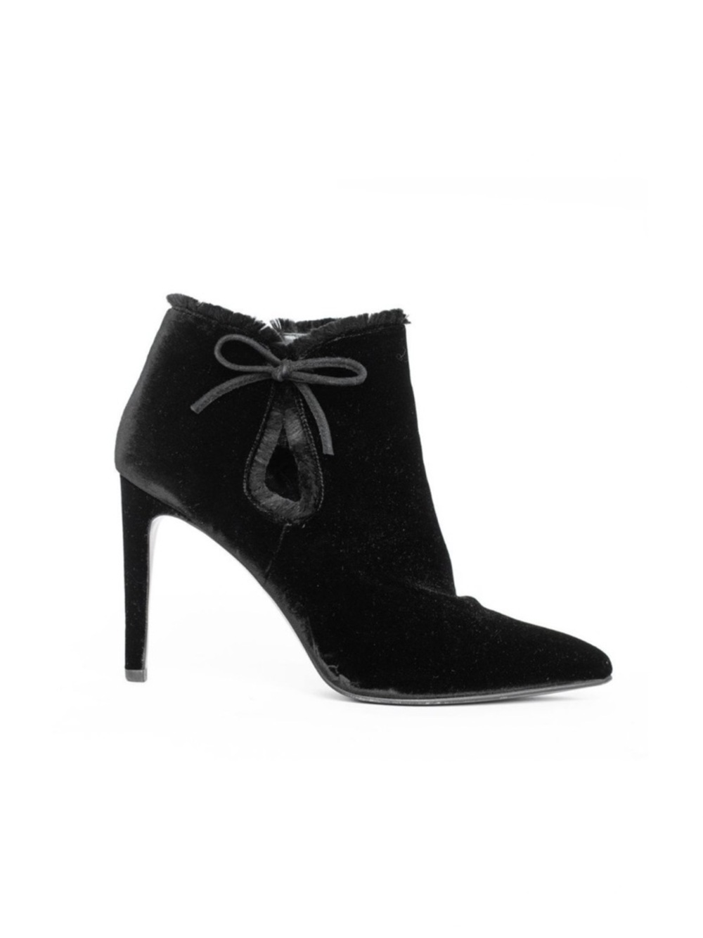 Stuart Weitzman Velvet Boots- Size 8